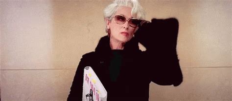 meryl streep prada gif|Devil Wears Prada GIFs .